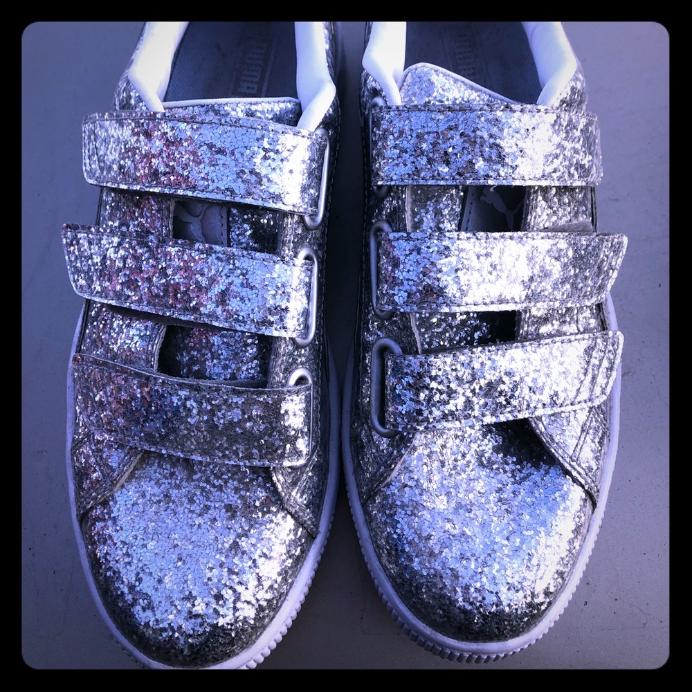 Puma glitter sneakers